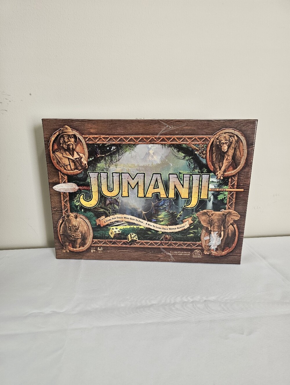 Jumanji The Game: The Classic Scary Adventure Family Board Game 2021 Edition NEW